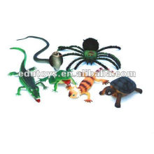 Anfíbios brinquedos de plástico para animais